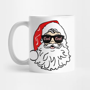 Funny Cool Santa Christmas Party in July Holiday Gifts Mug